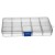 ORG98 Plastikowy pojemnik 175x100mm organizer 15 przegródek na koraliki drobiazgi