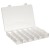 ORG100 Plastikowy pojemnik 130x190mm organizer z 24 przegródkami na koraliki drobiazgi