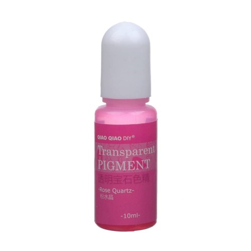 Pigment barwnik do żywicy transparentny 10ml - rose quartz różowy
