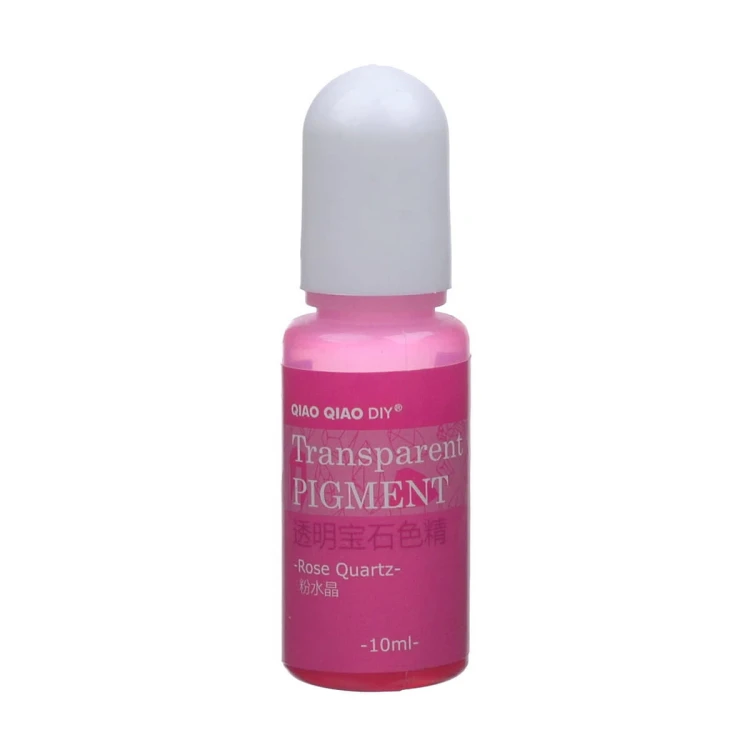 Pigment barwnik do żywicy transparentny 10ml - rose quartz różowy