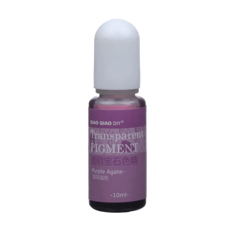 Pigment barwnik do żywicy transparentny 10ml - purple agate fiolet purpurowy