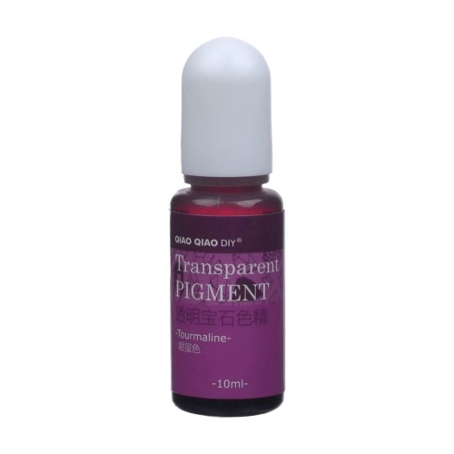 Pigment barwnik do żywicy transparentny 10ml - tourmaline różowy turmalin