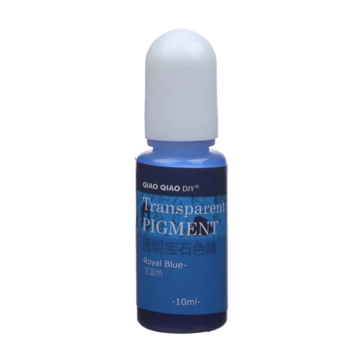 Pigment barwnik do żywicy transparentny 10ml - royal blue niebieski