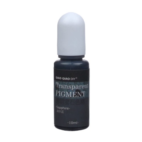 Pigment barwnik do żywicy transparentny 10ml - sapphire niebieski szafir