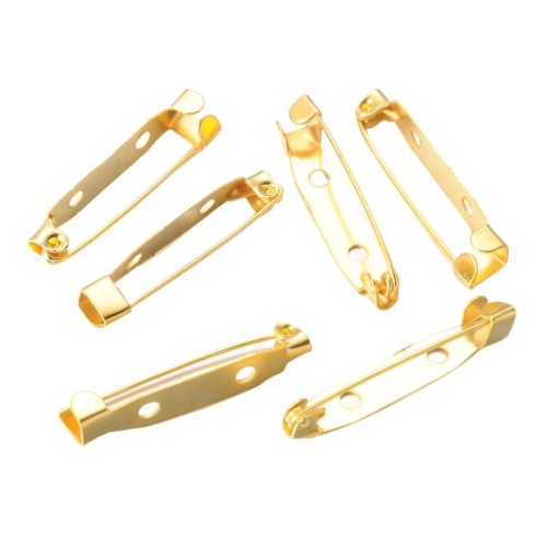 baza broszki zapięcie złota