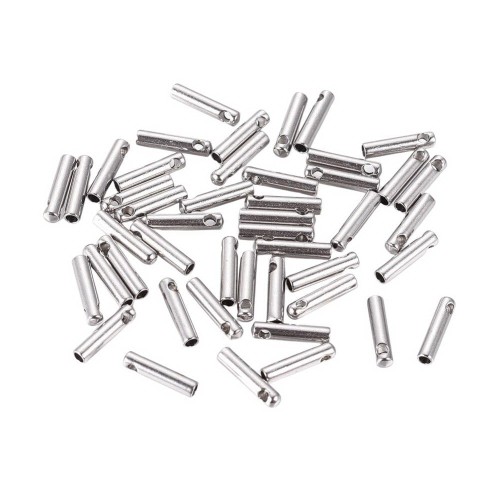 KRZ101 Końcówka do rzemienia 1mm stal nierdzewna