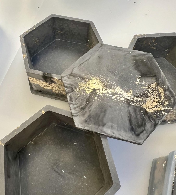 szlagmetal dekorynka gips żywica pazłotko folia metaliczna