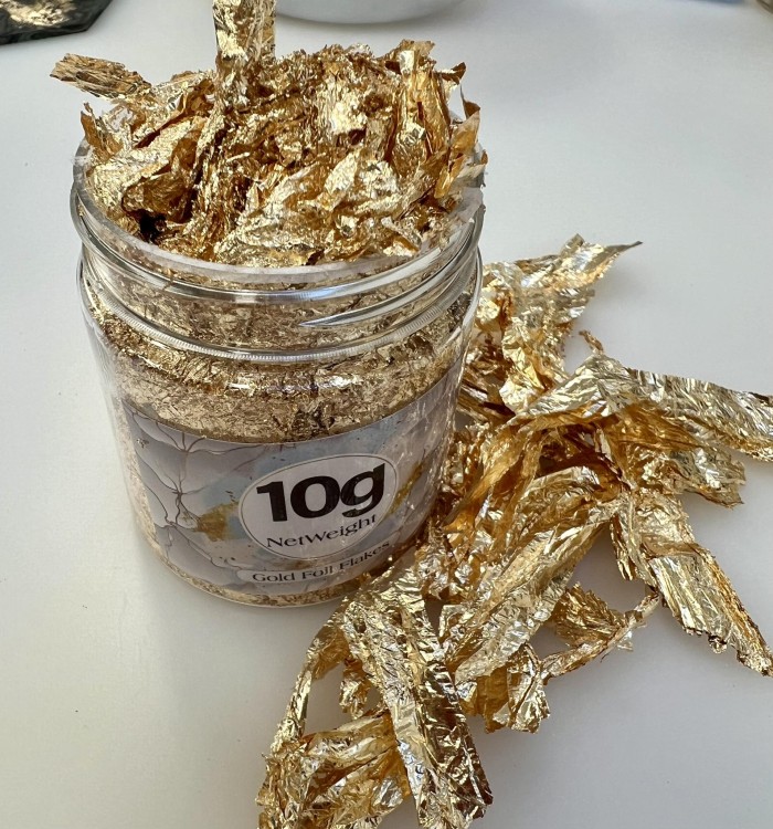 szlagmetal dekorynka gips żywica pazłotko folia metaliczna