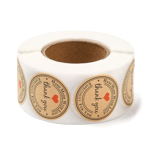 naklejki etykiety Thank You