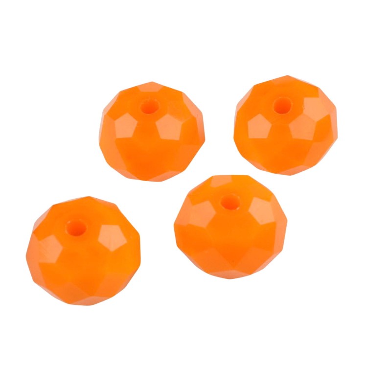 Koraliki szklane rondelle