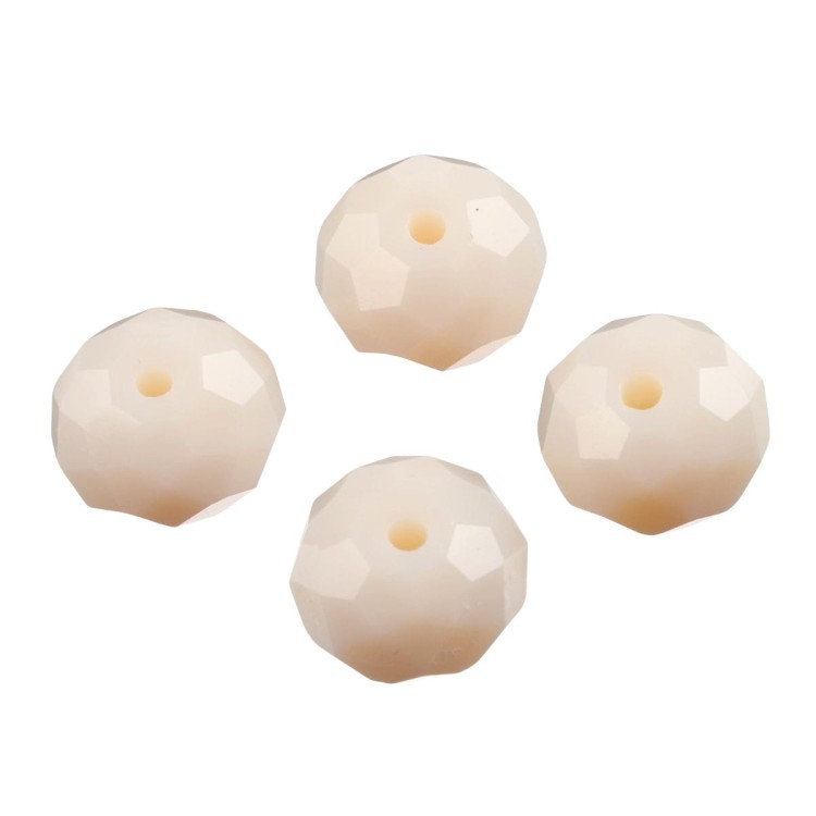 Koraliki szklane rondelle