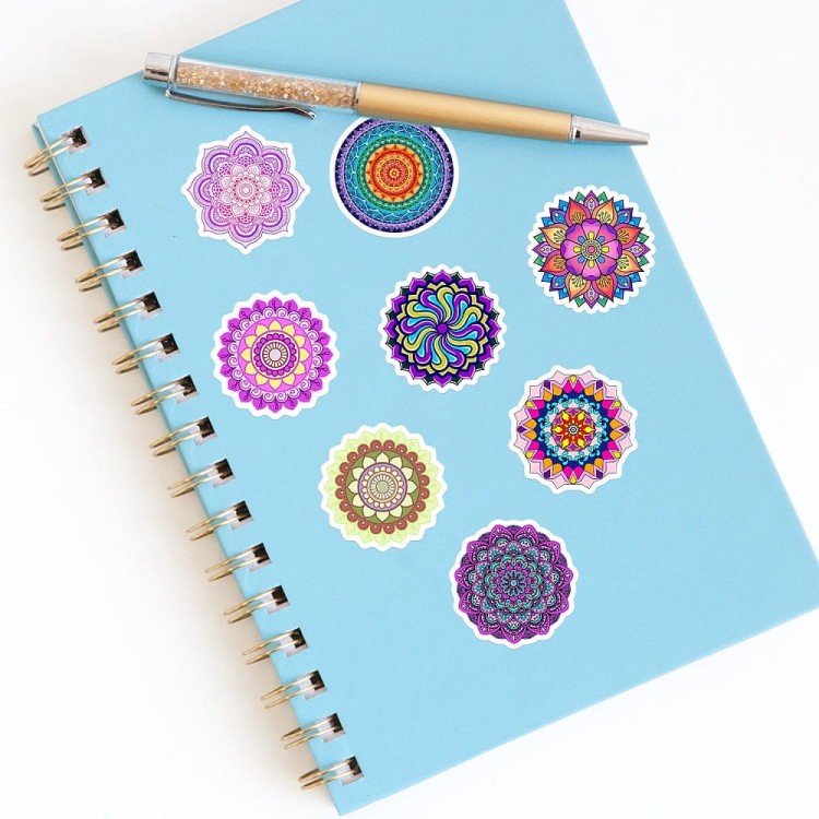 Naklejki wlepy Mandala