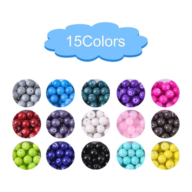 ZKOR34 Zestaw koralików szklanych