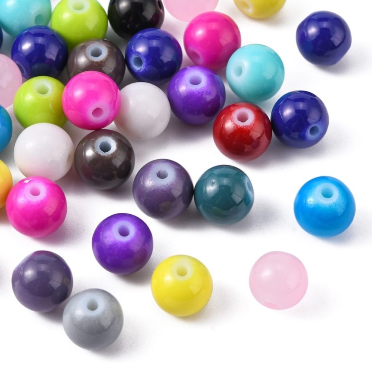 ZKOR34 Zestaw koralików szklanych