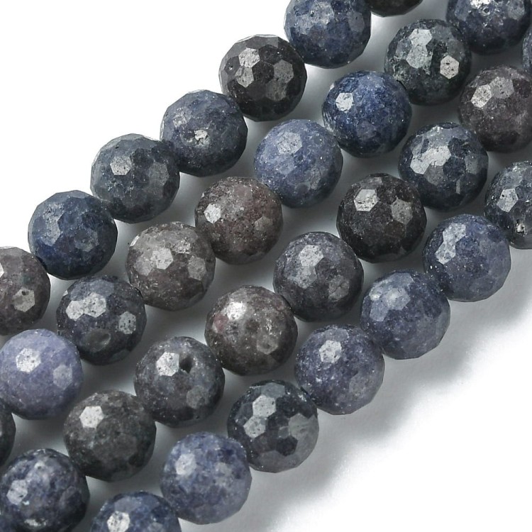 KK047 Szafir naturalny koraliki 6mm