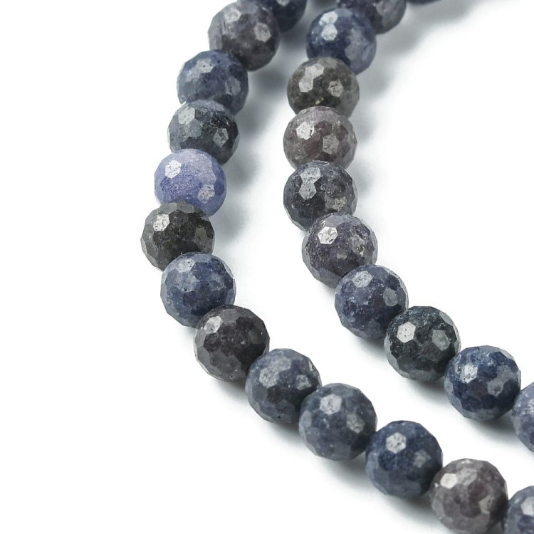 KK047 Szafir naturalny koraliki 6mm