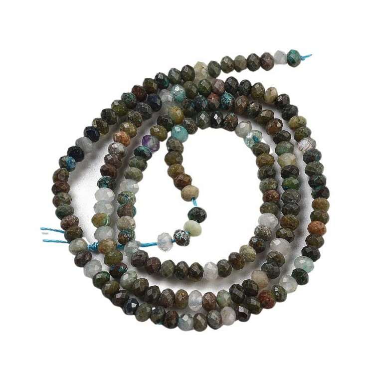 TUR15 Koraliki turkus naturalny