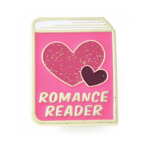 PIN19 Przypinka pin romance reader