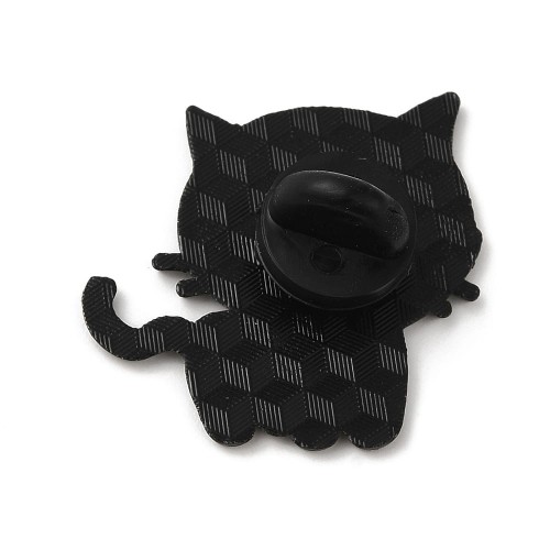 Przypinka ozdobna pin metalowa broszka - autism creature kotek