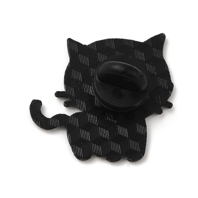 Przypinka ozdobna pin metalowa broszka - autism creature kotek