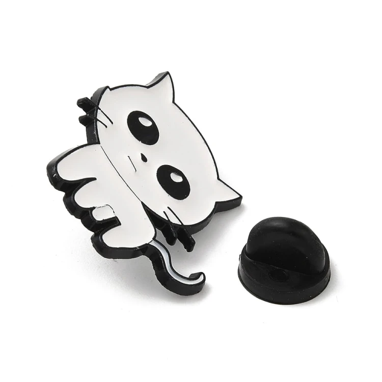 Przypinka ozdobna pin metalowa broszka - autism creature kotek