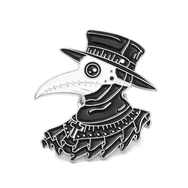 PIN43 Przypinka pin plaga doktor