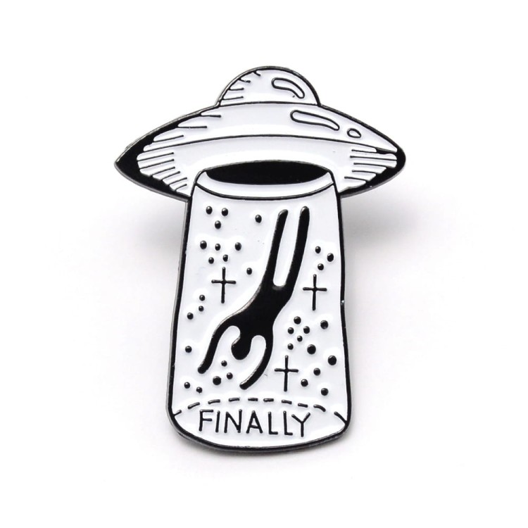 PIN55 Przypinka pin UFO