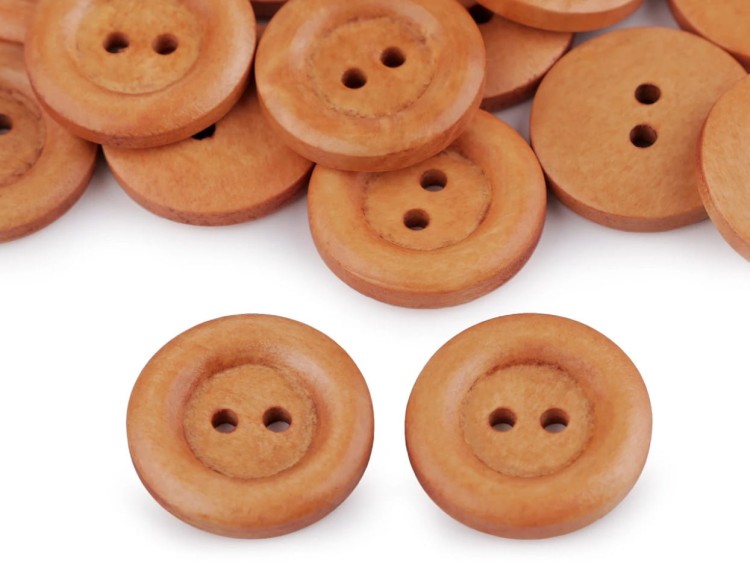 GUZ03 guziki drewniane