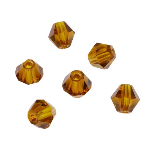 BIC02 Koraliki bicone kryształki 6mm