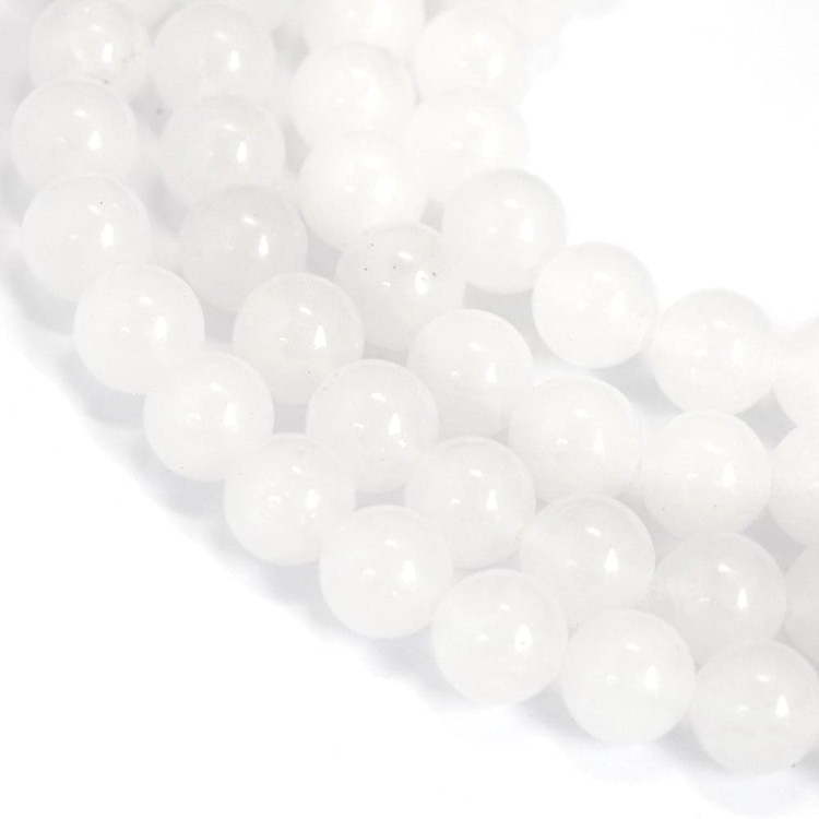 JAD130 Jadeit naturalny koraliki 4mm