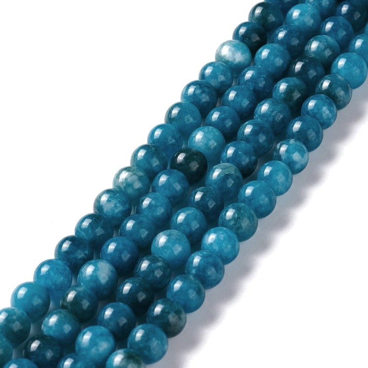 JAD138 Jadeit koraliki 6mm