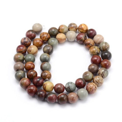 JAS39 Jaspis Picasso koraliki