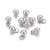 ZSS169 Zawieszka kula kulka 8x5mm stal nierdzewna
