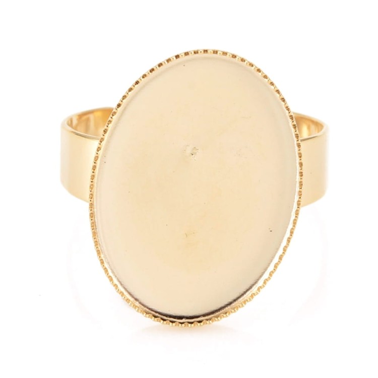 Pierścionek z bazą pod kaboszon