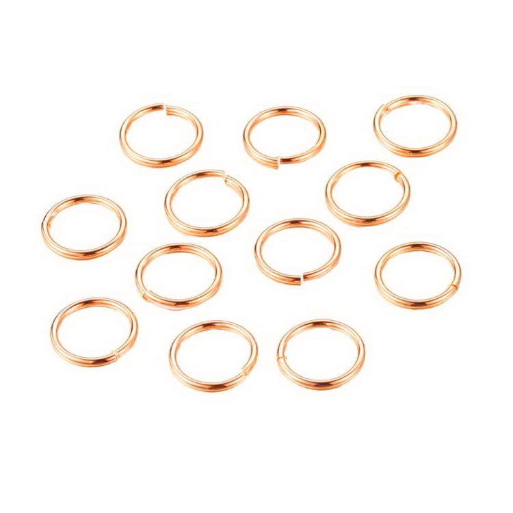OG99 Ogniwa kółeczka 10mm złote