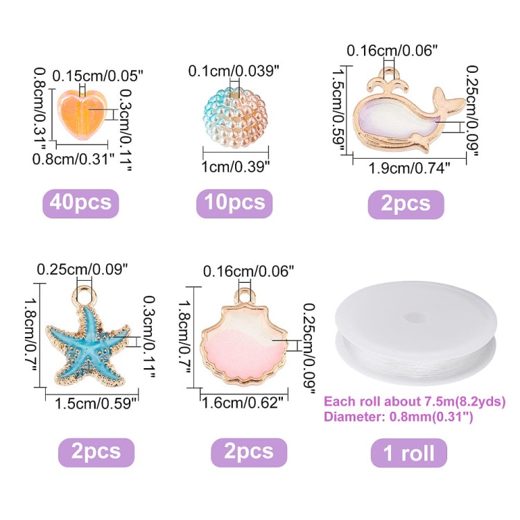 ZKOR41 zestaw koralików