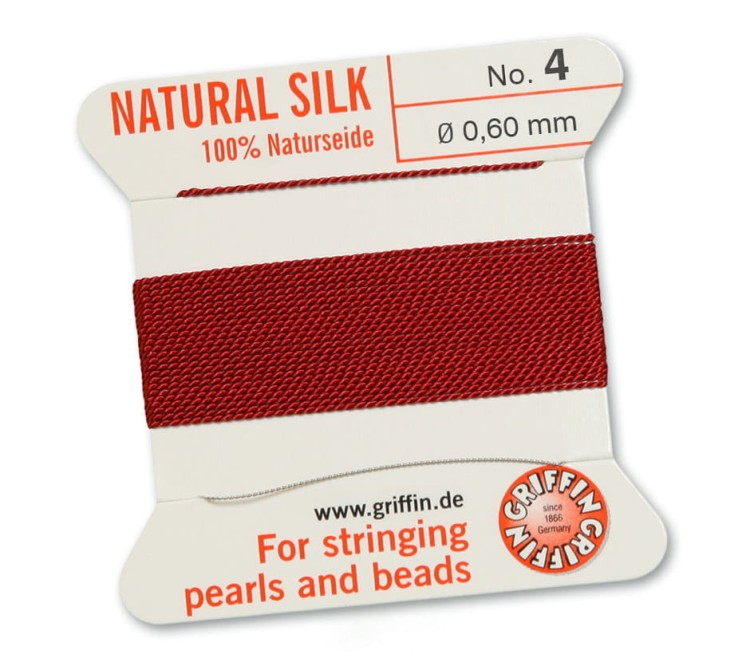 Natural silk nić jedwabna