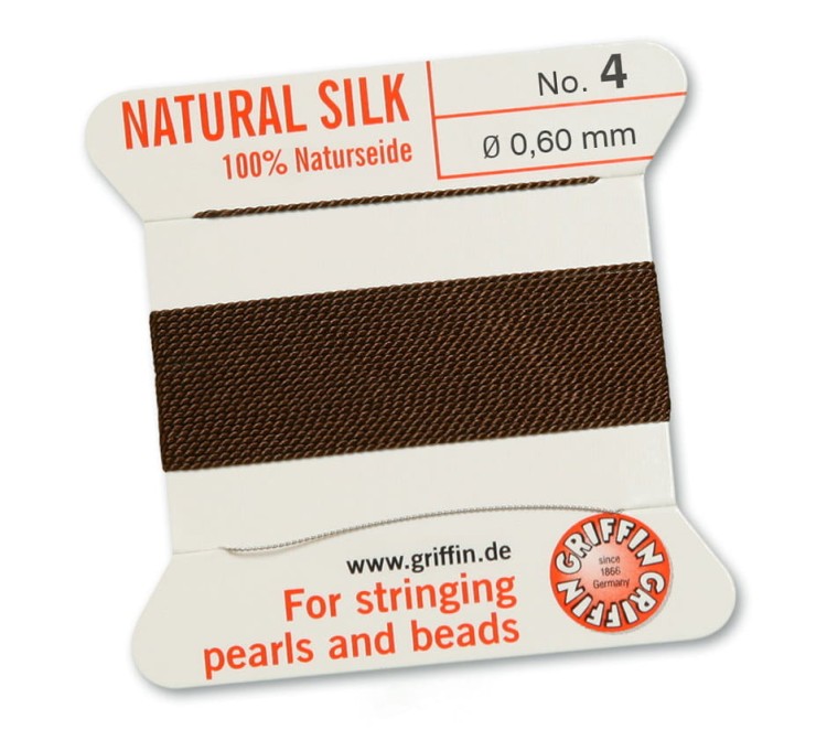 Natural silk nić jedwabna