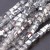 KSF13 Koraliki szklane kryształki fasetowane kostki 4x4mm