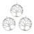 ZM383 Zawieszka metalowa drzewo życia tree of life stare srebro