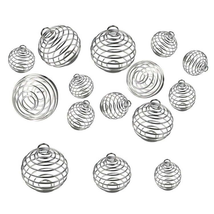 ZM59 zawieszka metalowa spiralka