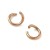 OG01 Ogniwa kółka kółeczka łączące montażowe 4mm rose gold