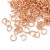 OG03 Ogniwa kółka kółeczka łączące montażowe 5mm rose gold