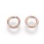 OG05 Ogniwa kółka kółeczka łączące montażowe 6mm rose gold