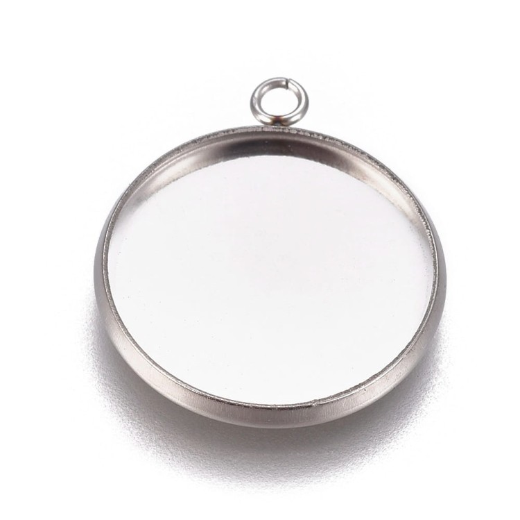 BMK260 Zawieszka z bazą pod kaboszon 16mm stal nierdzewna