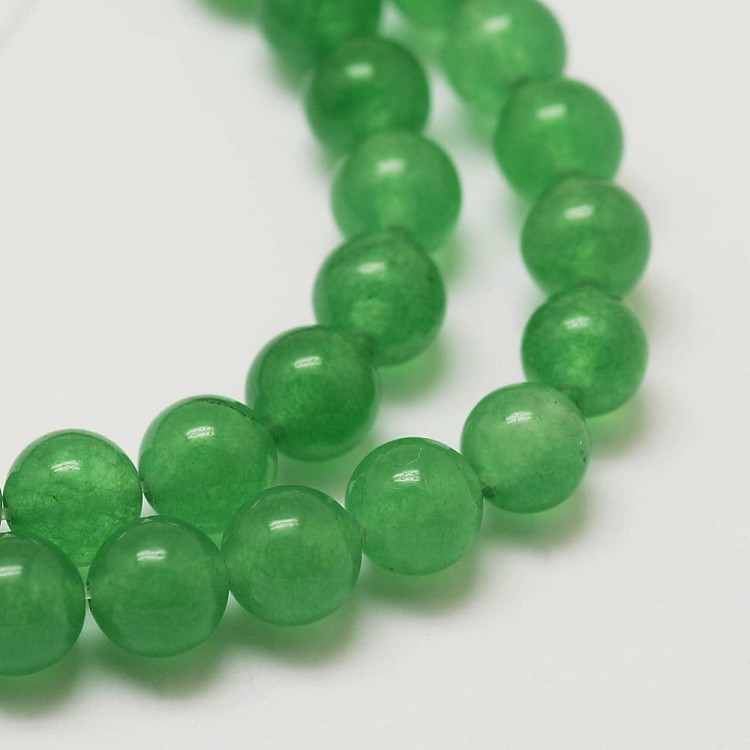 AVE05 Awenturyn kamień naturalny koraliki kule 4mm