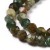 KK083 Fuchsyt kamień naturalny koraliki kule fasetowane 4mm