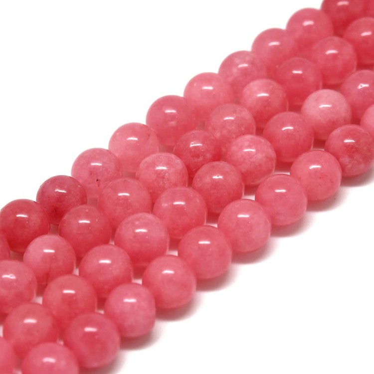 KK088 Chalcedon kamień naturalny koraliki kule 8mm