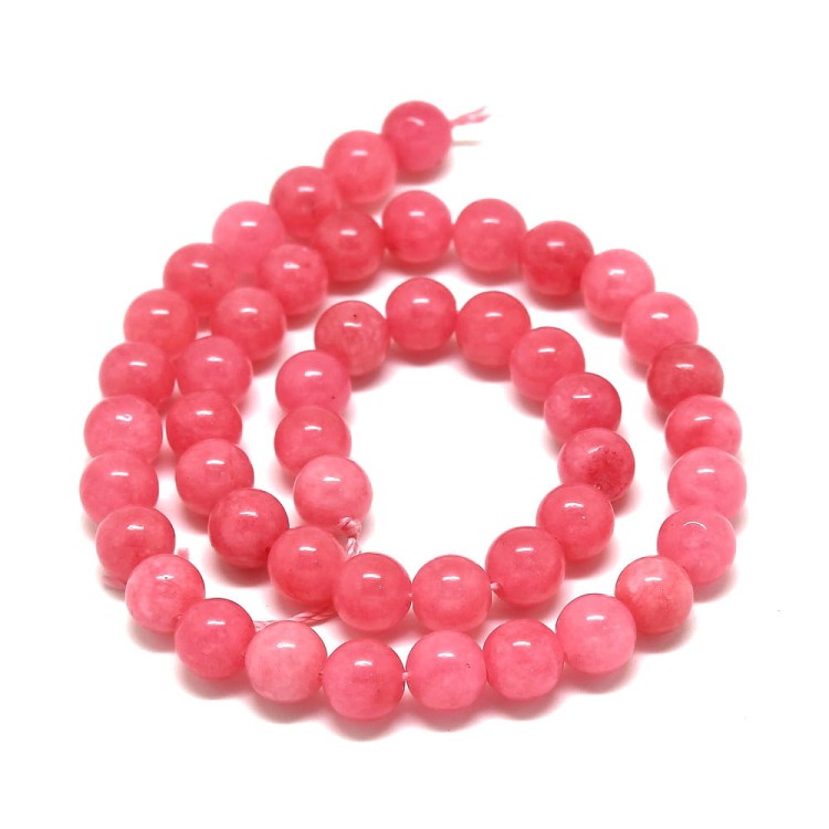 KK088 Chalcedon kamień naturalny koraliki kule 8mm
