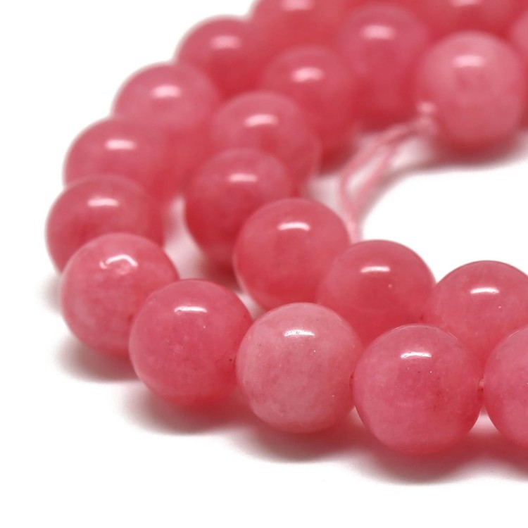 KK088 Chalcedon kamień naturalny koraliki kule 8mm